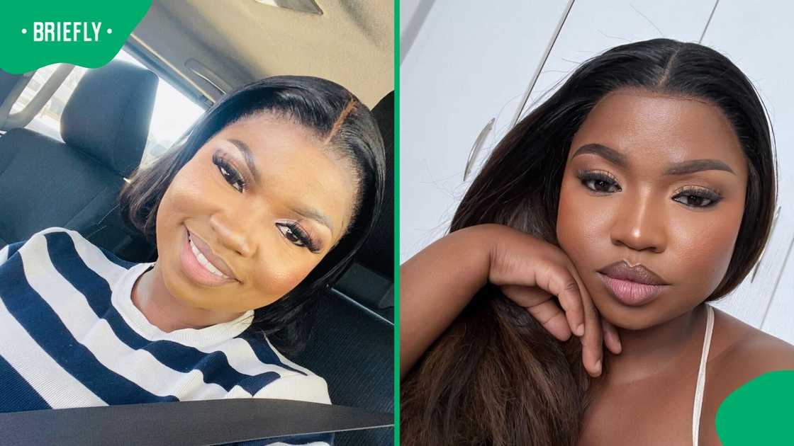 A young woman’s sweet homecoming to her truck driver husband warmed hearts online as she posed in a picture. A young woman’s sweet homecoming to her truck driver husband warmed hearts online as she posed in a picture.