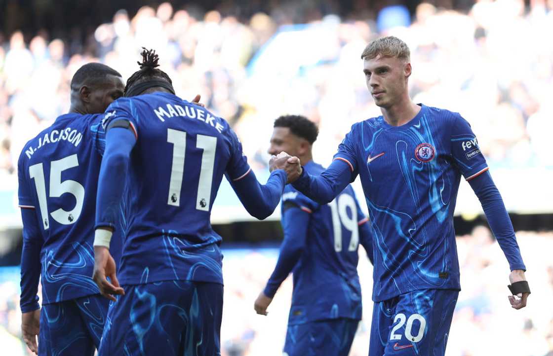 Cole Palmer, Noni Madueke, Chelsea vs Brighton Cole Palmer, Noni Madueke, Chelsea vs Brighton
