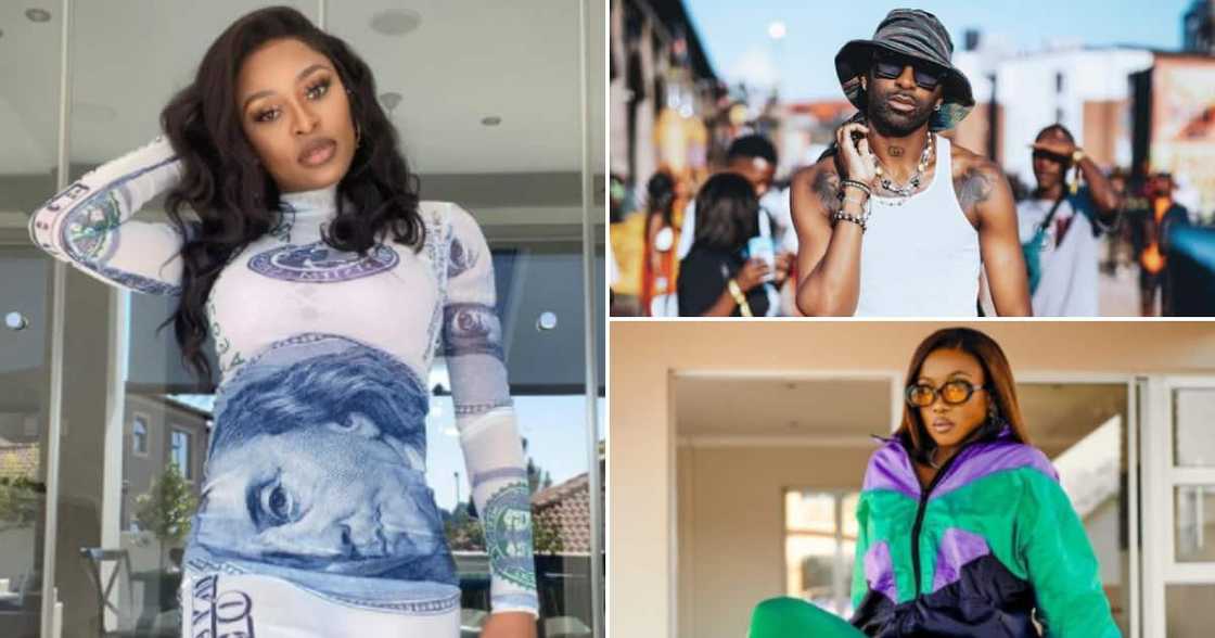 DJ Zinhle. Moozlie, Riky Rick, 'Unexpected'. DJ Zinhle. Moozlie, Riky Rick, 'Unexpected'.