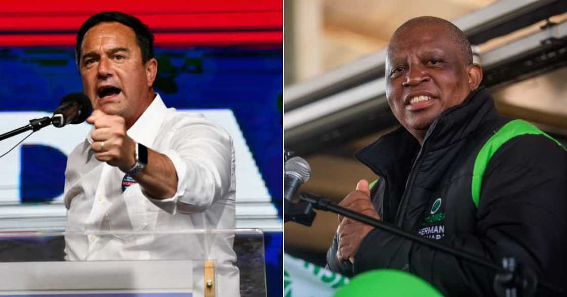 Democratic Alliance, ActionSA, EFF, Votes, Campaigning, Thomas Walters, Herman Mashaba Democratic Alliance, ActionSA, EFF, Votes, Campaigning, Thomas Walters, Herman Mashaba