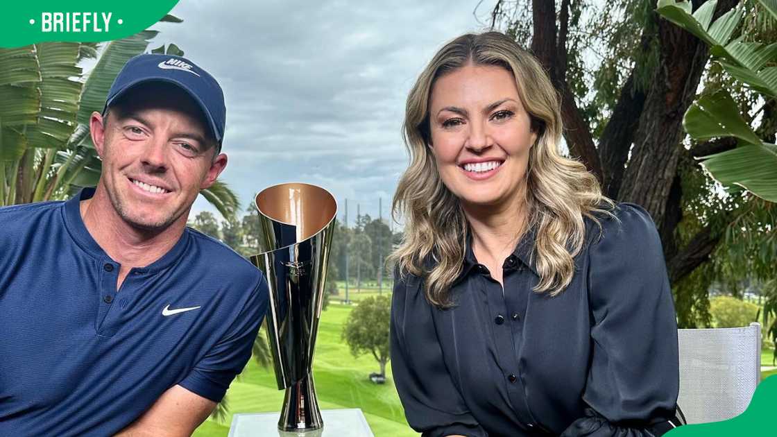 Amanda Balionis and Rory McIlroy