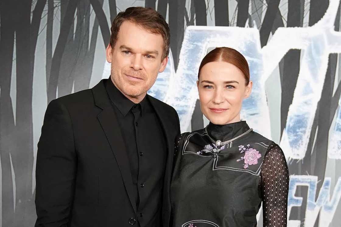 Who is Michael C. Hall's wife?