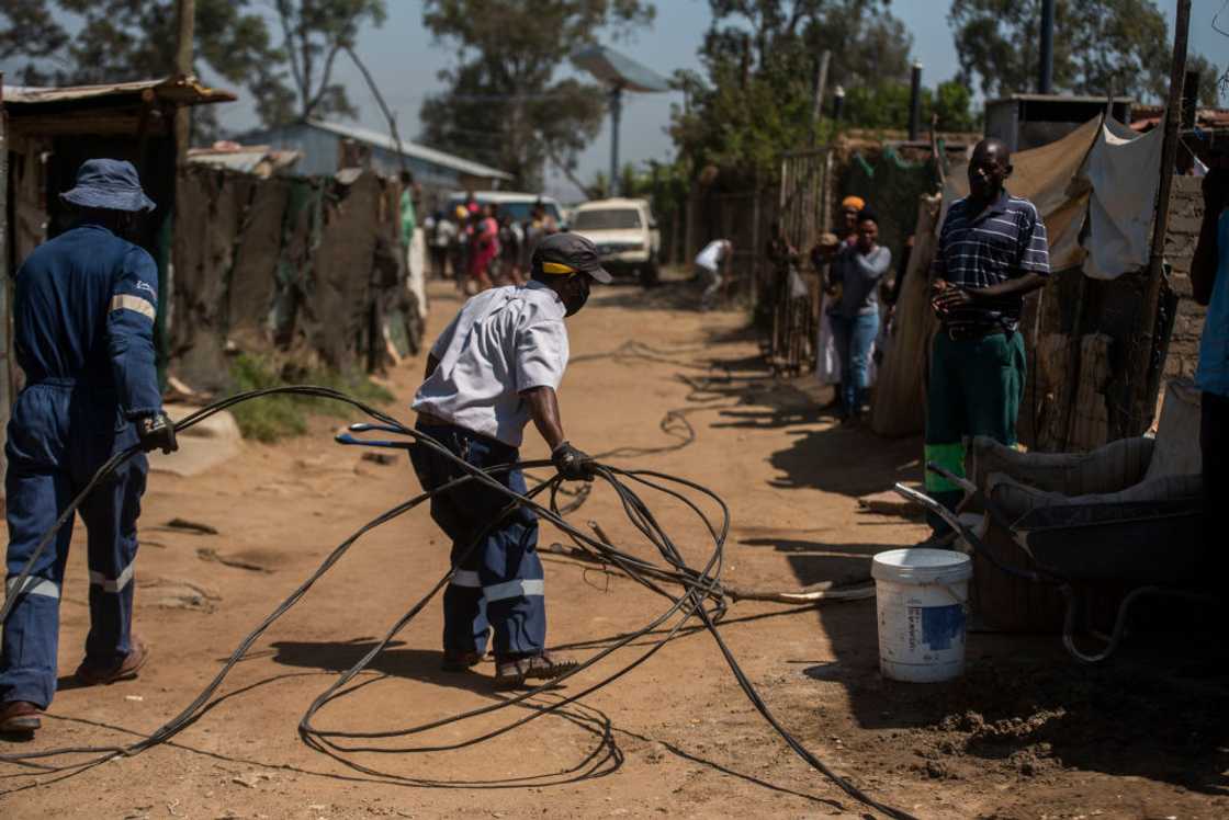 Eskom is battling with an illegal connection issue Eskom is battling with an illegal connection issue