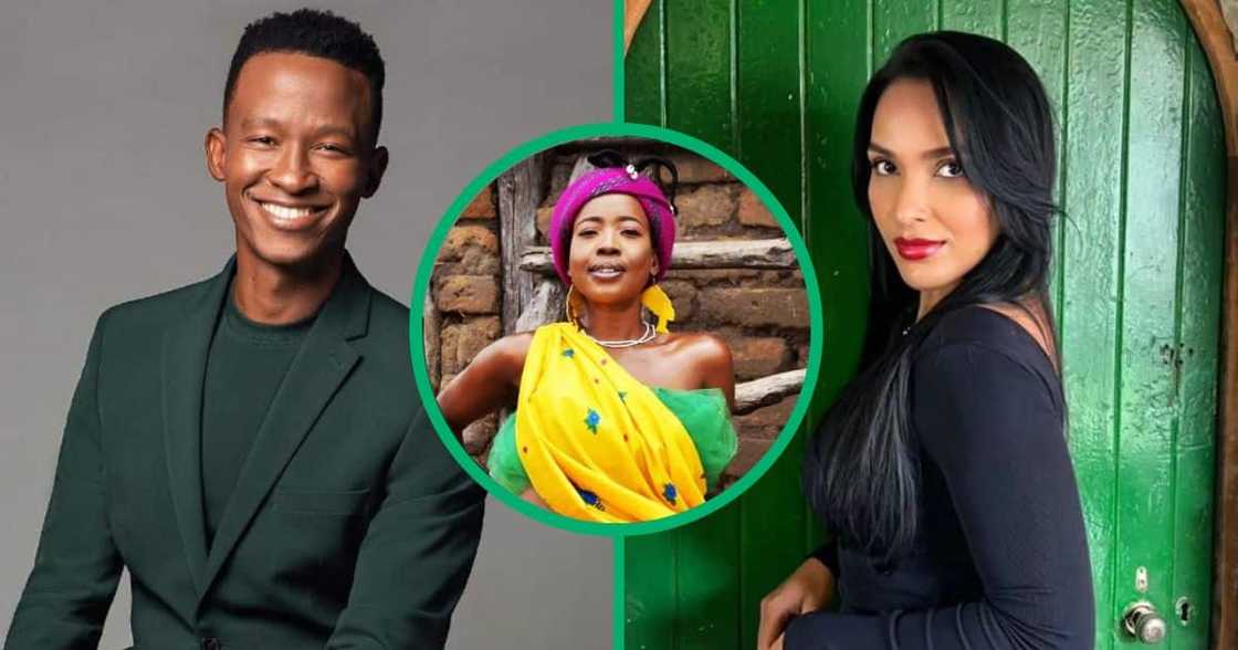 'Deal or No Deal' presenter Katlego Maboe's 'Bona' magazine cover, with activist Ntsiki Mazwai and his ex-wife Monique Muller. 'Deal or No Deal' presenter Katlego Maboe's 'Bona' magazine cover, with activist Ntsiki Mazwai and his ex-wife Monique Muller.