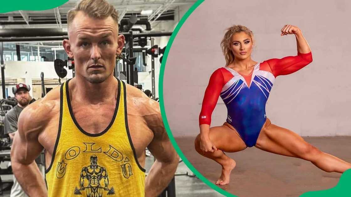 Ludwig Kaiser at a workout session at a Toronto gym (L). Tiffany Stratton during a photoshoot (R) Ludwig Kaiser at a workout session at a Toronto gym (L). Tiffany Stratton during a photoshoot (R)
