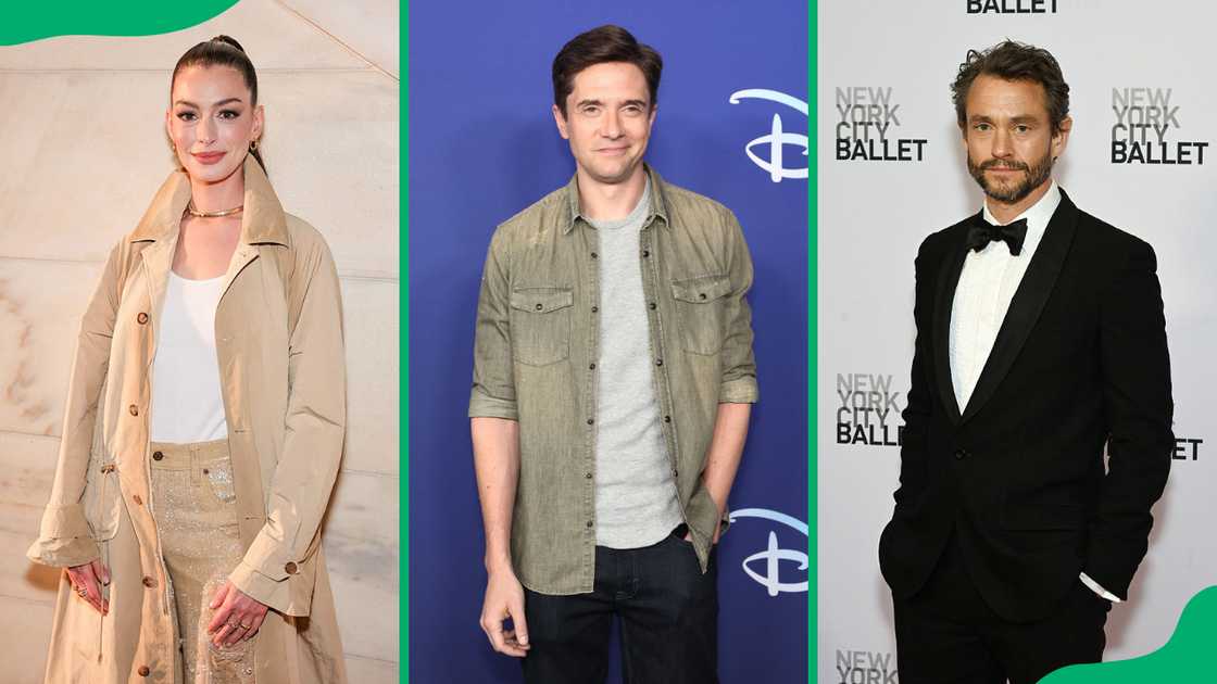 Anne Hathaway, Topher Grace, and Hugh Dancy Anne Hathaway, Topher Grace, and Hugh Dancy