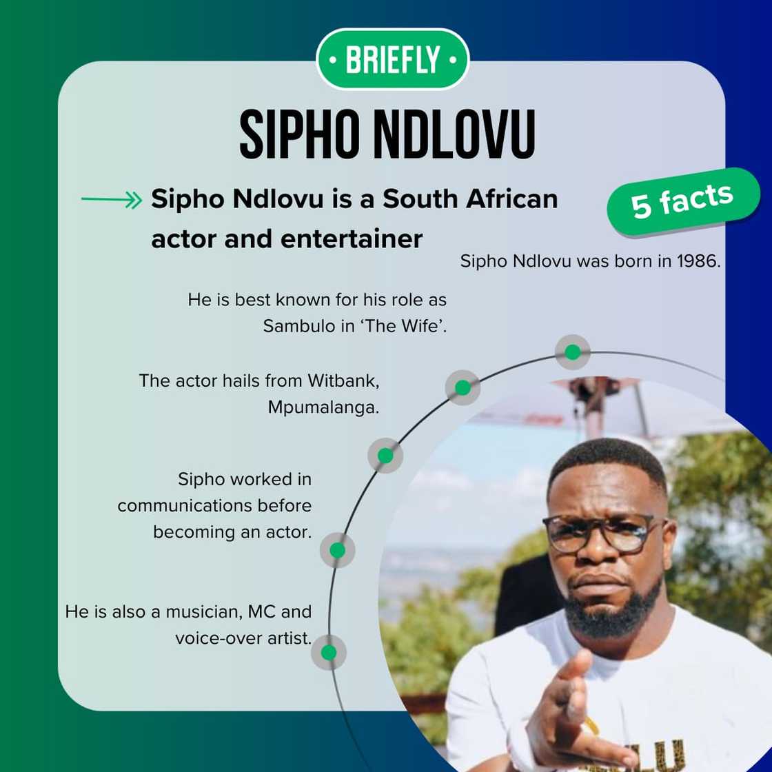 Sambulo (The Wife): Meet Sipho Ndlovu, the talented actor behind the ...