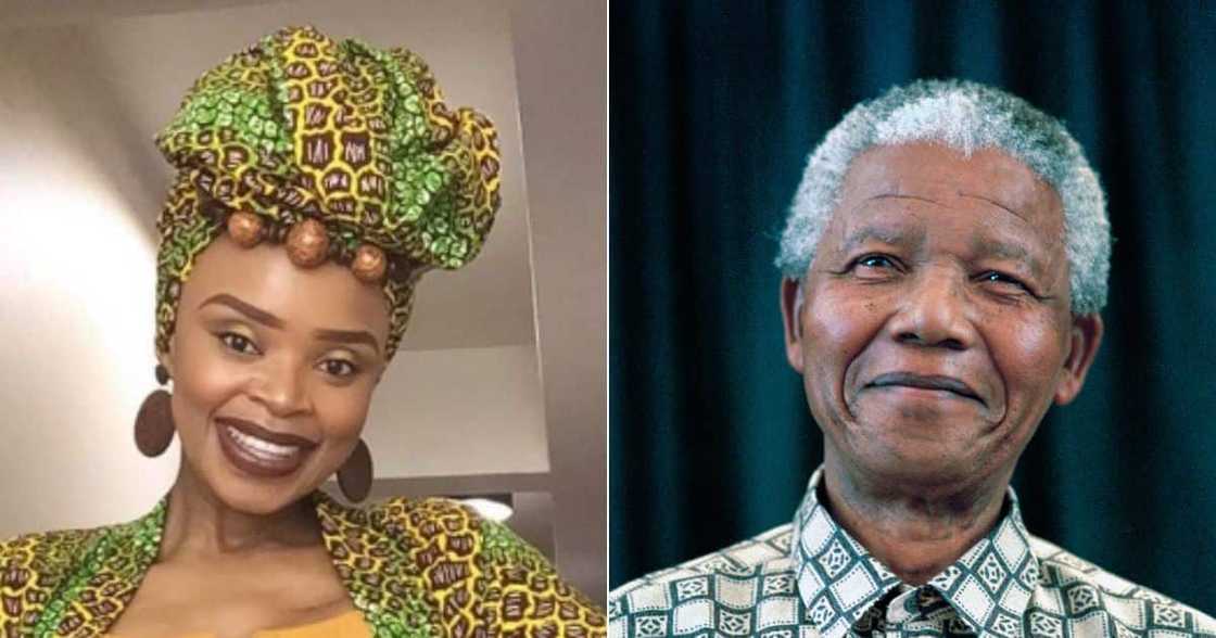 Zoleka Mandela honours grandfather and Nelson Mandela, nelson Mandela Day commemoration by Zoleka Mandela , nelson Mandela turns 104