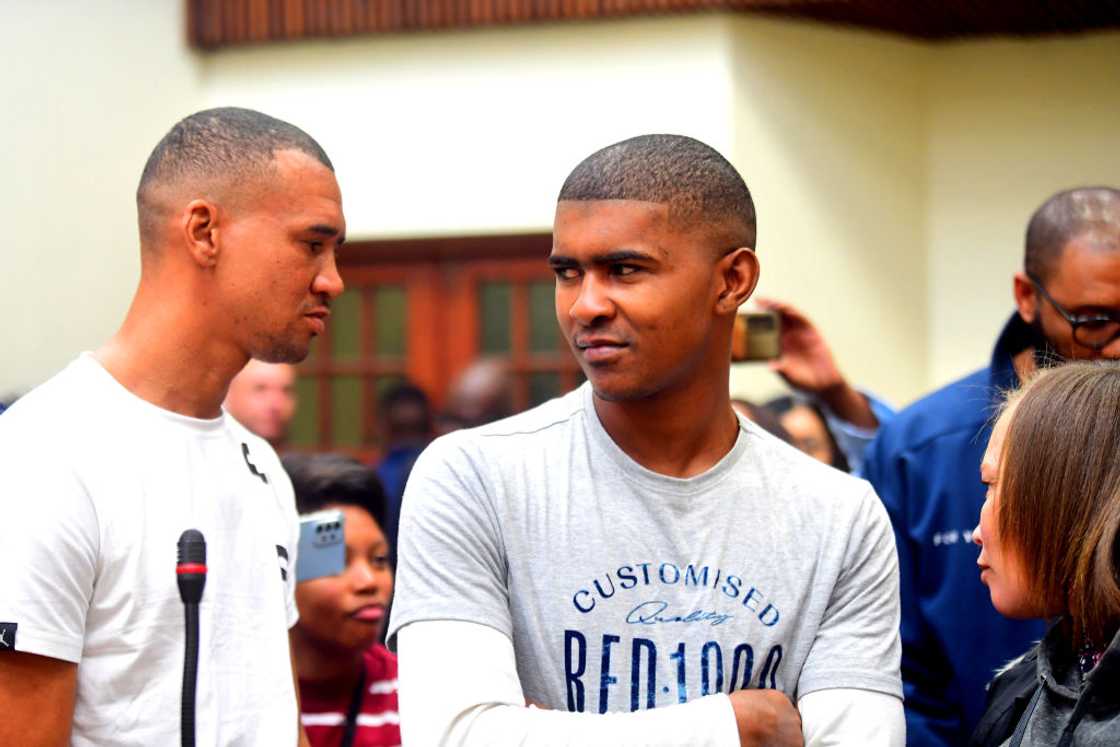 Steveno Van Rhyn and Jacquin Appollis alleged that they were assaulted for confessions Steveno Van Rhyn and Jacquin Appollis alleged that they were assaulted for confessions