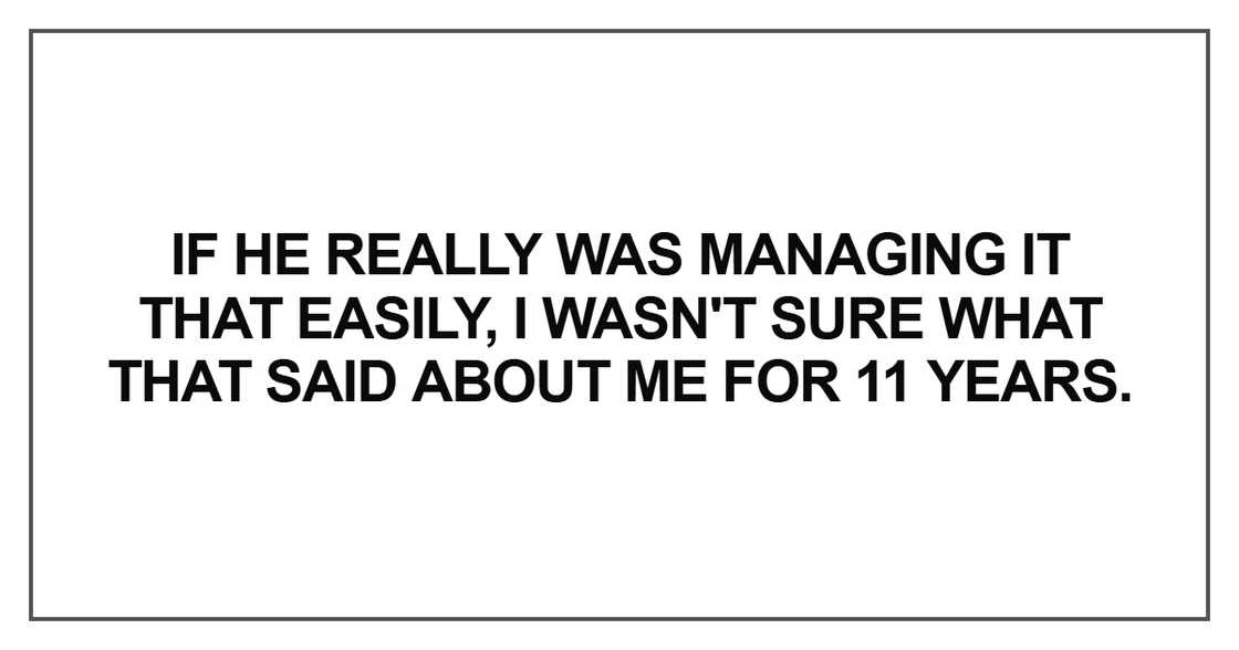 If he really was managing it that easily