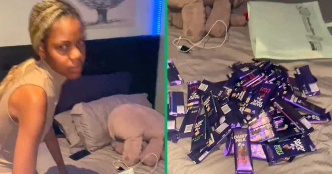 A woman from Mzansi shares her sweet treats. A woman from Mzansi shares her sweet treats.