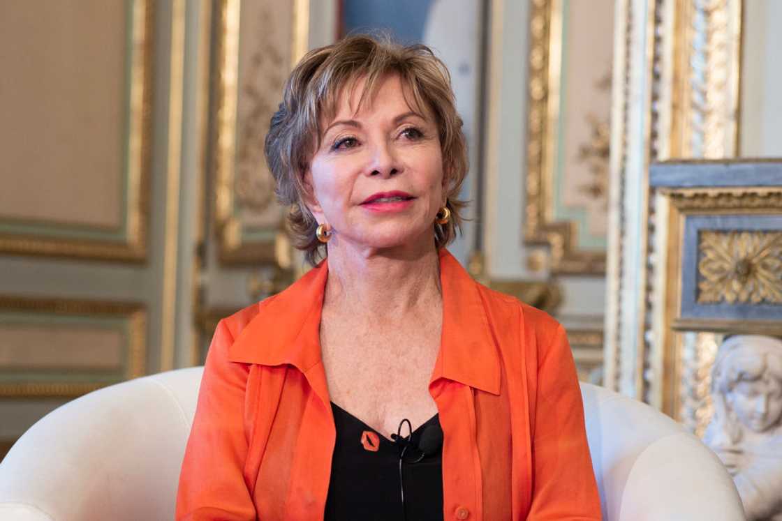 Isabel Allende in America de Madrid, Spain. Isabel Allende in America de Madrid, Spain.