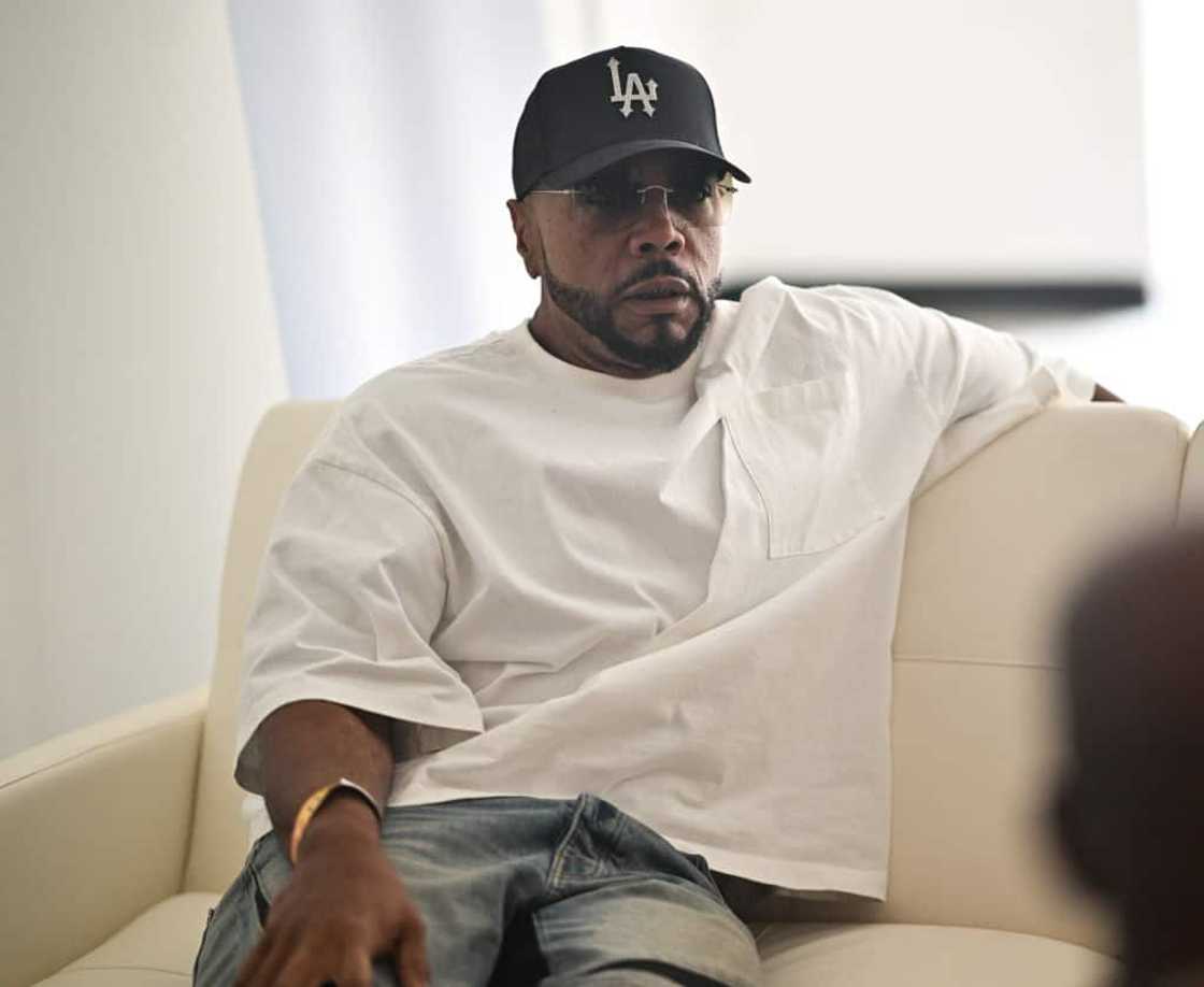 Timbaland at the 2023 A3C Day Timbaland at the 2023 A3C Day