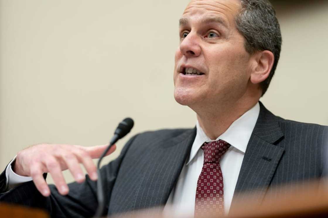 Michael Barr, vice chair of the Federal Reserve -- seen here in Washington, DC, on March 29, 2023 -- said the body will look at strengthening banking supervision Michael Barr, vice chair of the Federal Reserve -- seen here in Washington, DC, on March 29, 2023 -- said the body will look at strengthening banking supervision