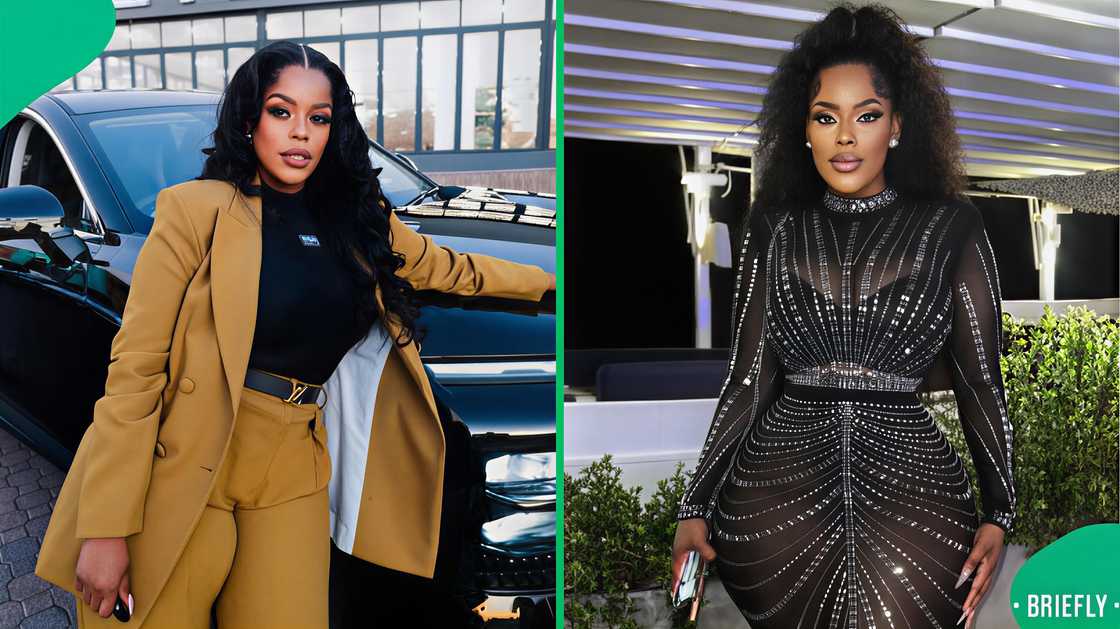 Dineo Moloisane called her ex-boyfriend out