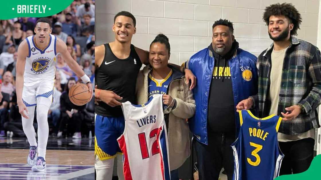 Jordan Poole's family