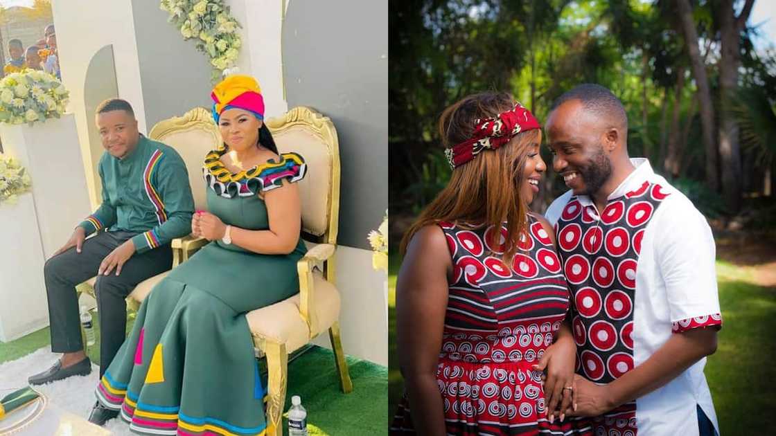 Tswana's traditional attire for lobola Tswana's traditional attire for lobola
