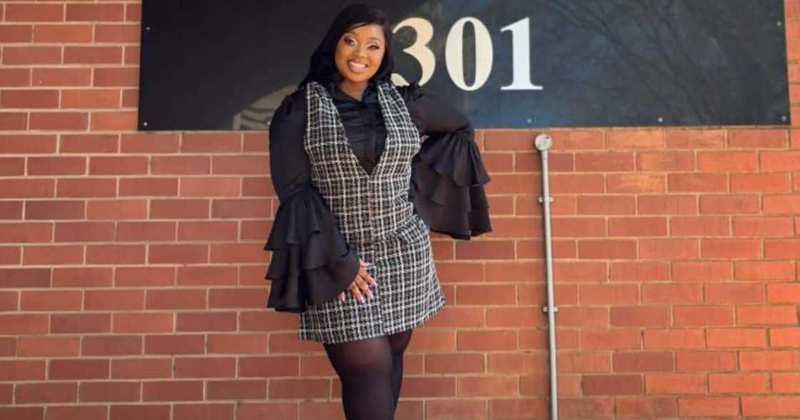 The 24-year-old woman is a newly minted attorney and works in Durban