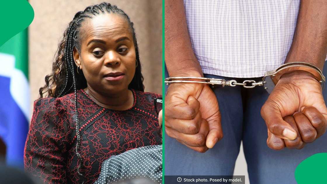 Limpopo premier Phophi Ramathuba reacted to the arrest of a 28-year-old. Limpopo premier Phophi Ramathuba reacted to the arrest of a 28-year-old.