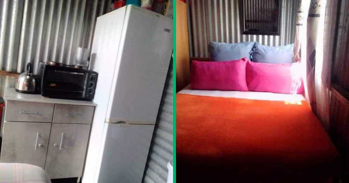 The South African woman's home. The South African woman's home.