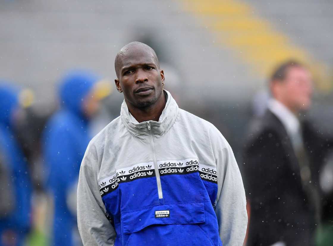 Chad Javon Johnson seen on the sideline before the game between the Green Bay Packers and the Denver Broncos at Lambeau Field In September 2019 in Green Bay, Wisconsin