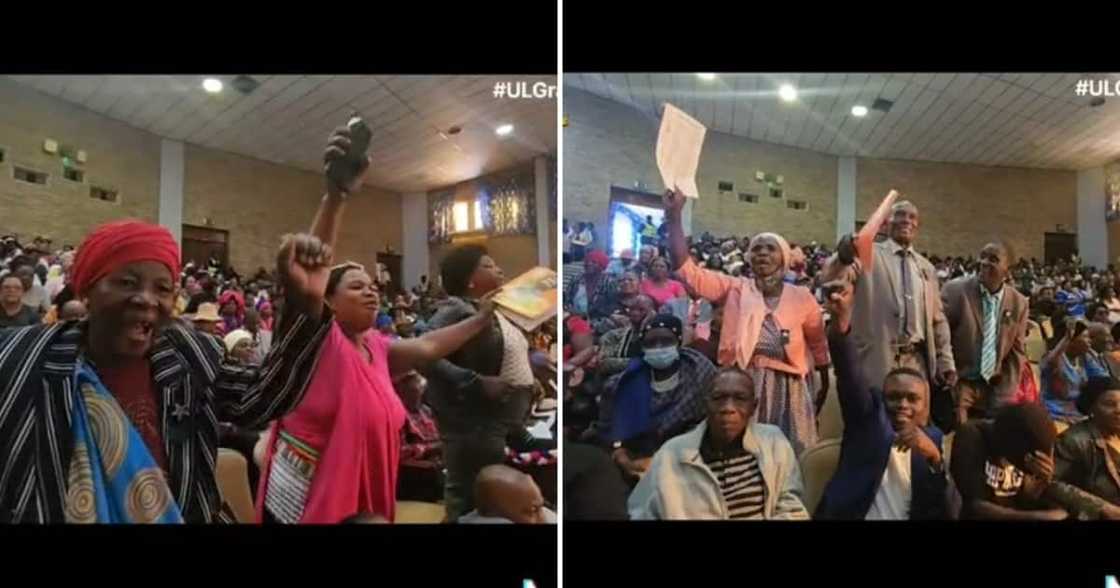 Proud parents celebrated their kids' graduation at the University of Limpopo Proud parents celebrated their kids' graduation at the University of Limpopo