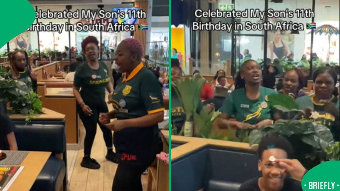Johannesburg Spur staff brought a fresh vibe to a birthday tradition in a video that quickly went viral