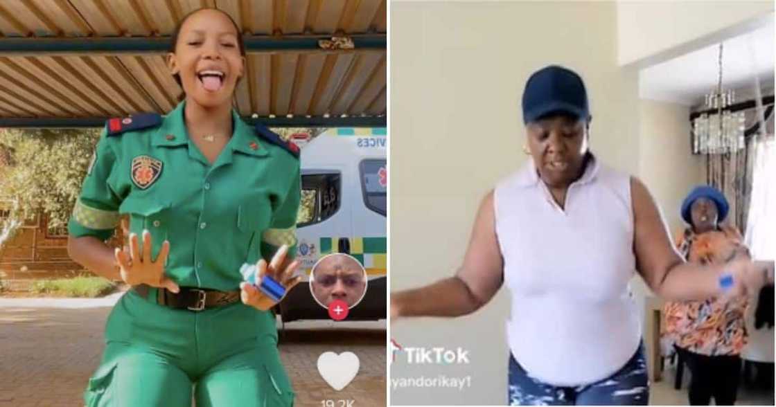 Paramedic with Amapiano moves and Nanny making fun of her employer's workout routine Paramedic with Amapiano moves and Nanny making fun of her employer's workout routine