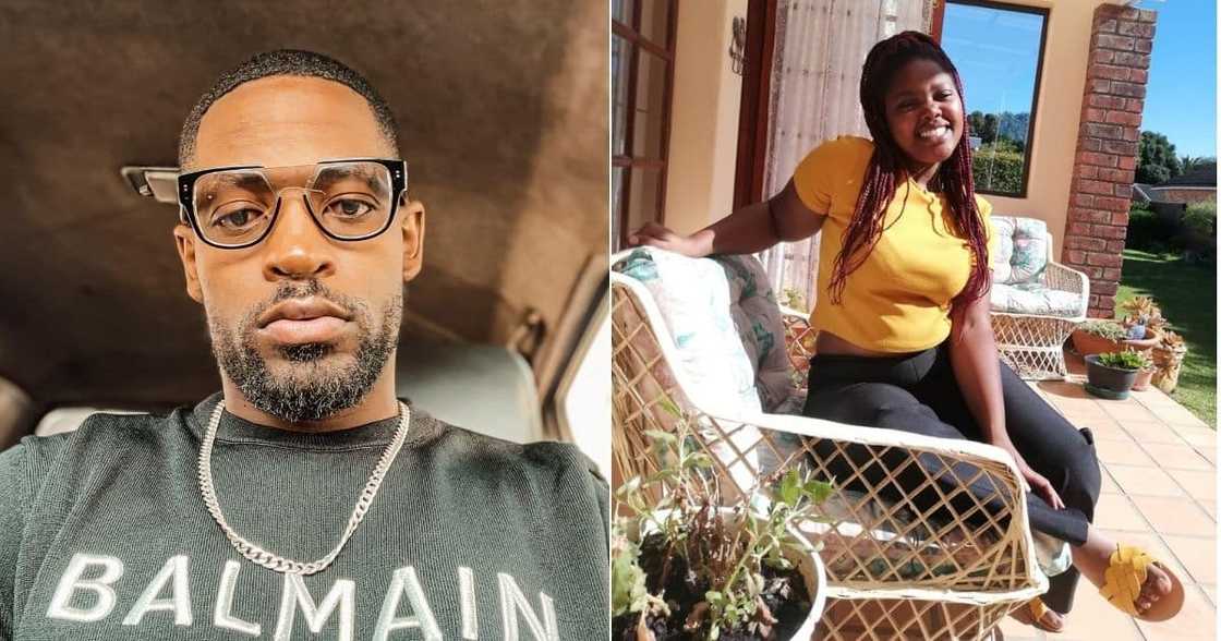 A South African lady has invited Prince KayBee to lunch. Image: @Awonke_Manze/Twitter A South African lady has invited Prince KayBee to lunch. Image: @Awonke_Manze/Twitter