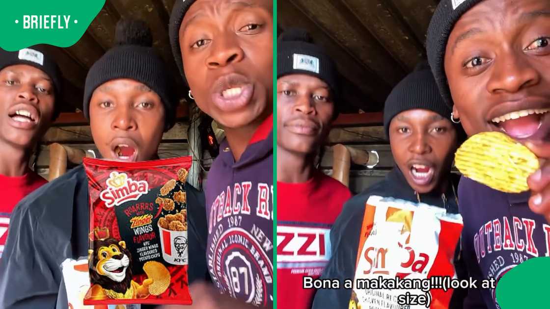 SA friends go viral after turning KFC Simba Chips review into catchy song