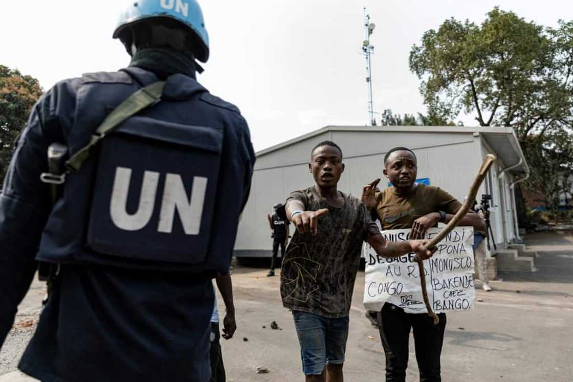 Many in Congo believe that MONUSCO is a front for countries with evil designs on the central African nation Many in Congo believe that MONUSCO is a front for countries with evil designs on the central African nation