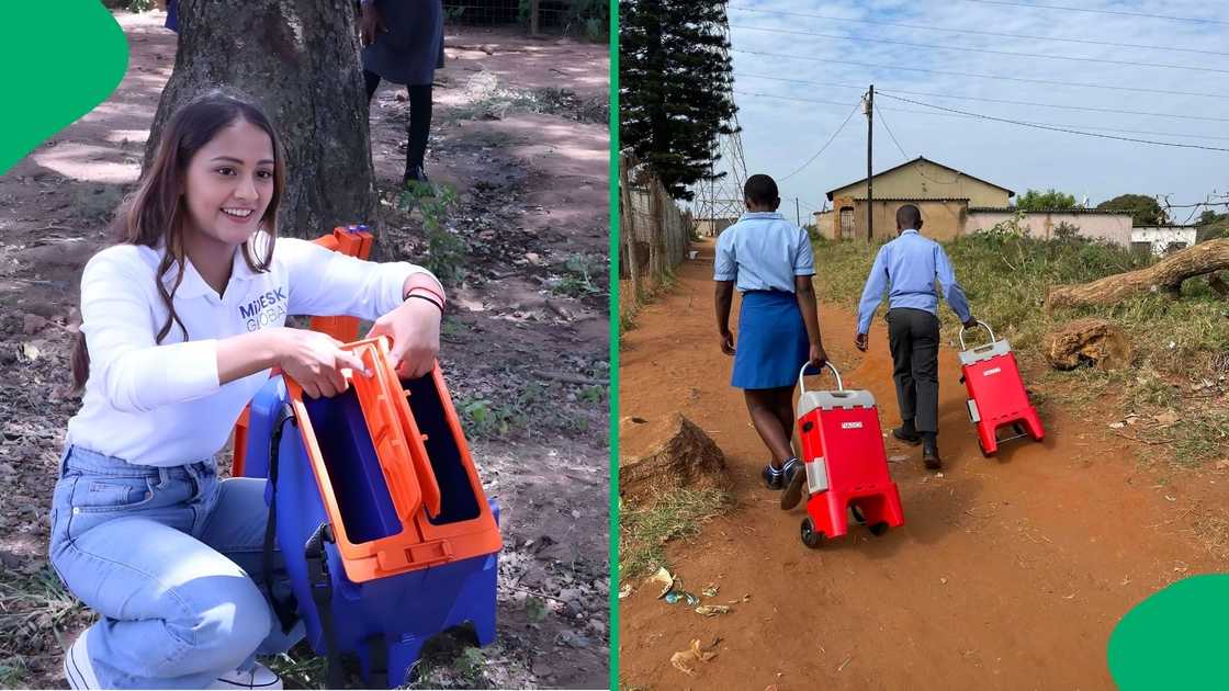 Designed with rugged wheels and built-in solar lights, Midesk aims to reach one million children by 2030 Designed with rugged wheels and built-in solar lights, Midesk aims to reach one million children by 2030