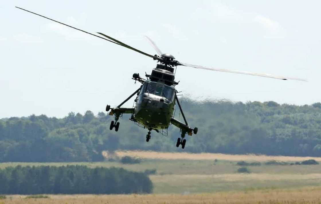The UK is sending three military Sea King helicopters to Ukraine The UK is sending three military Sea King helicopters to Ukraine