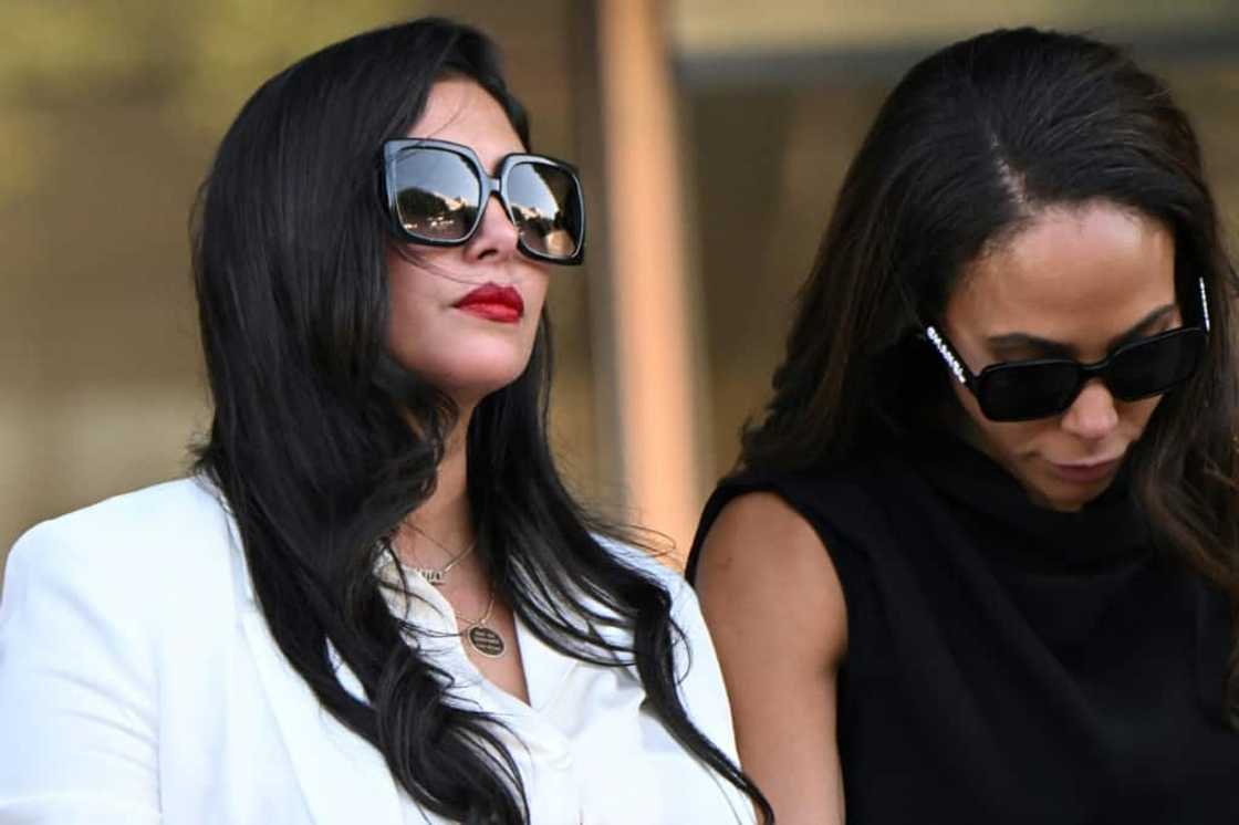 Vanessa Bryant (L) was awarded $16 million in damages because LA County employees snapped and shared gruesome pictures of the helicopter crash that killed her NBA-star husband Kobe Vanessa Bryant (L) was awarded $16 million in damages because LA County employees snapped and shared gruesome pictures of the helicopter crash that killed her NBA-star husband Kobe