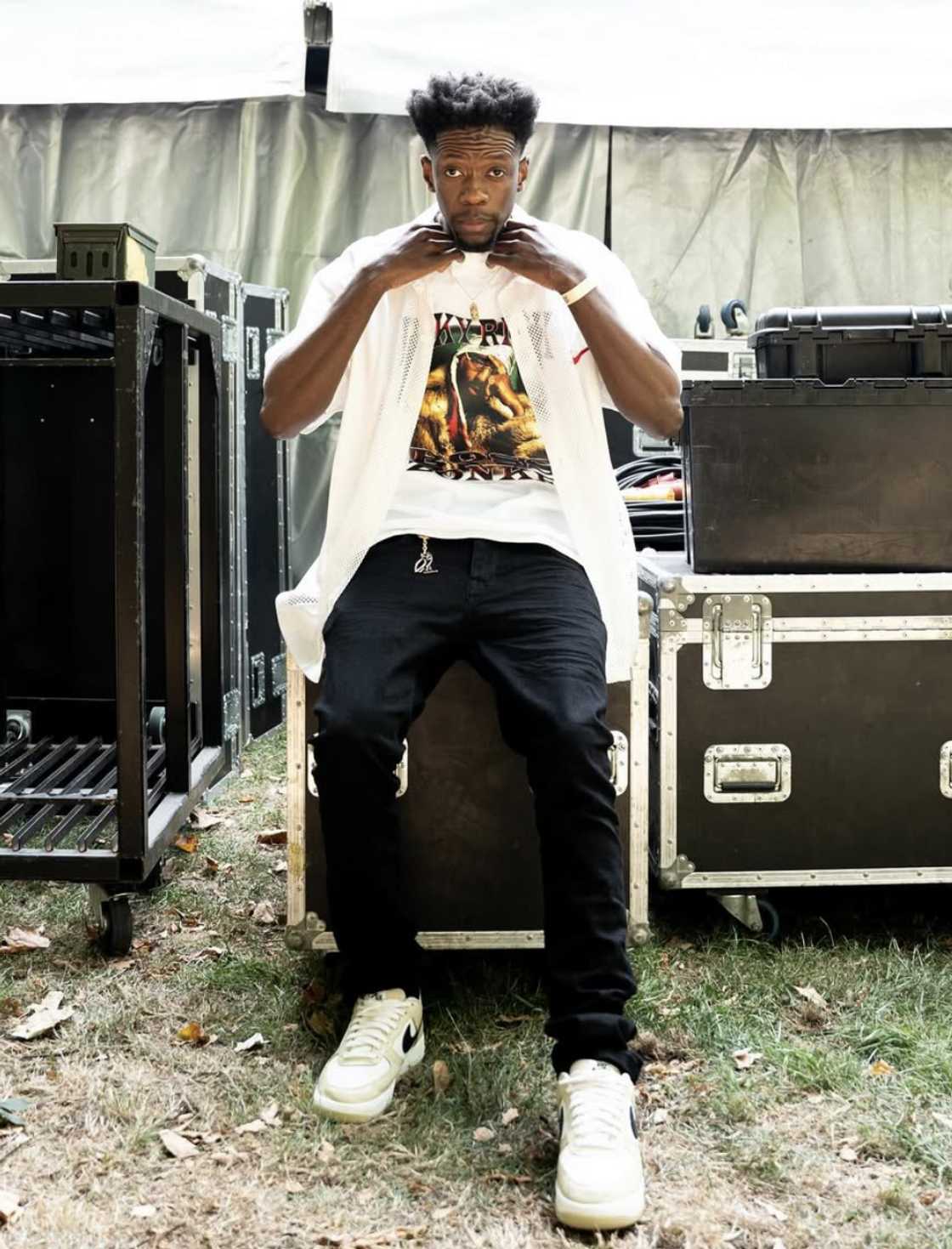 Online users weighed in on Robot Boii's performance Online users weighed in on Robot Boii's performance