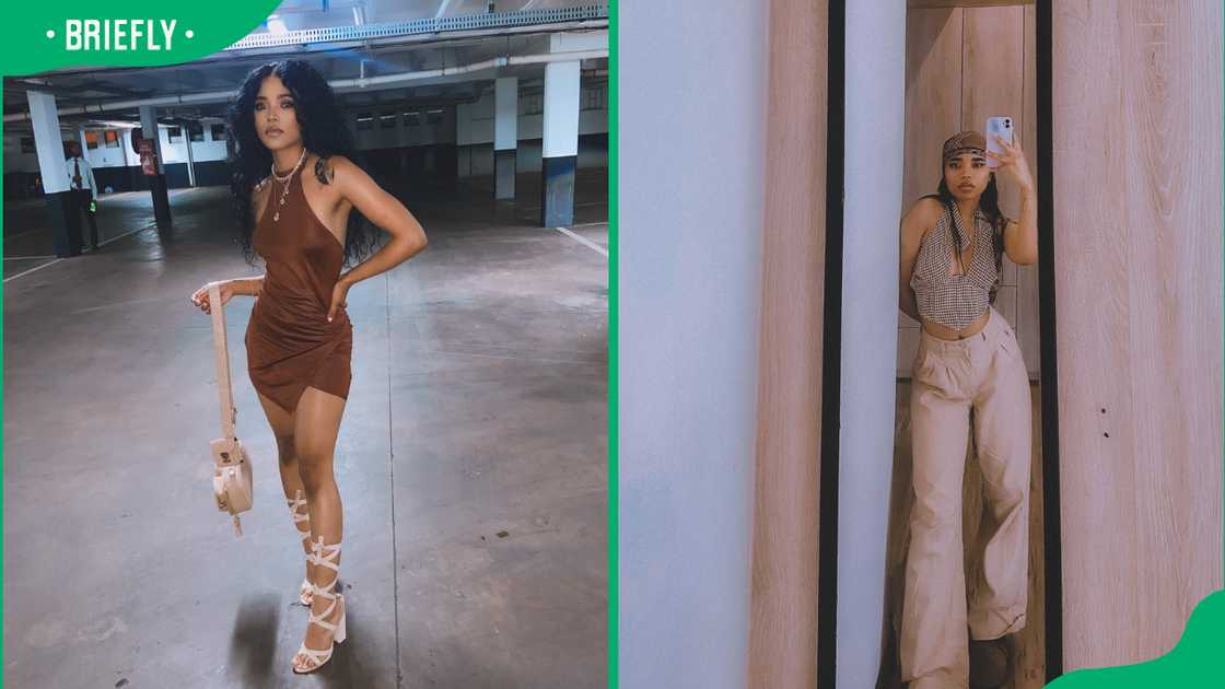 Sammie Heavens posing for different photos Sammie Heavens posing for different photos