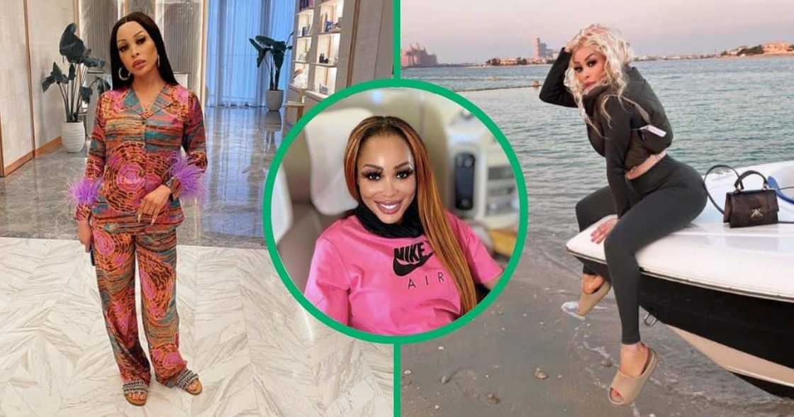 Khanyi Mbau shares birthday content Khanyi Mbau shares birthday content