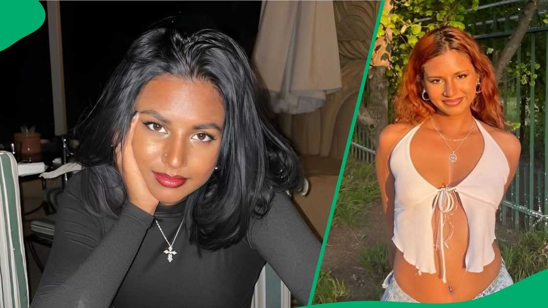 A woman showed her friends fighting over paying a bill. A woman showed her friends fighting over paying a bill.
