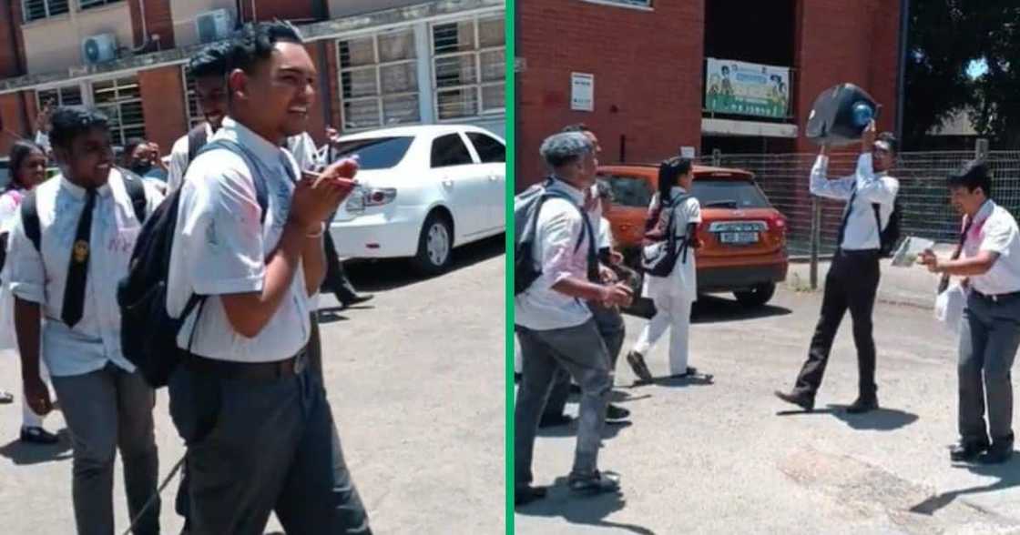 Durban matriculants in TikTok video Durban matriculants in TikTok video