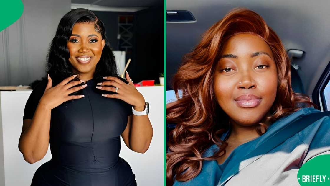 A woman gushed over an Engen employee. A woman gushed over an Engen employee.