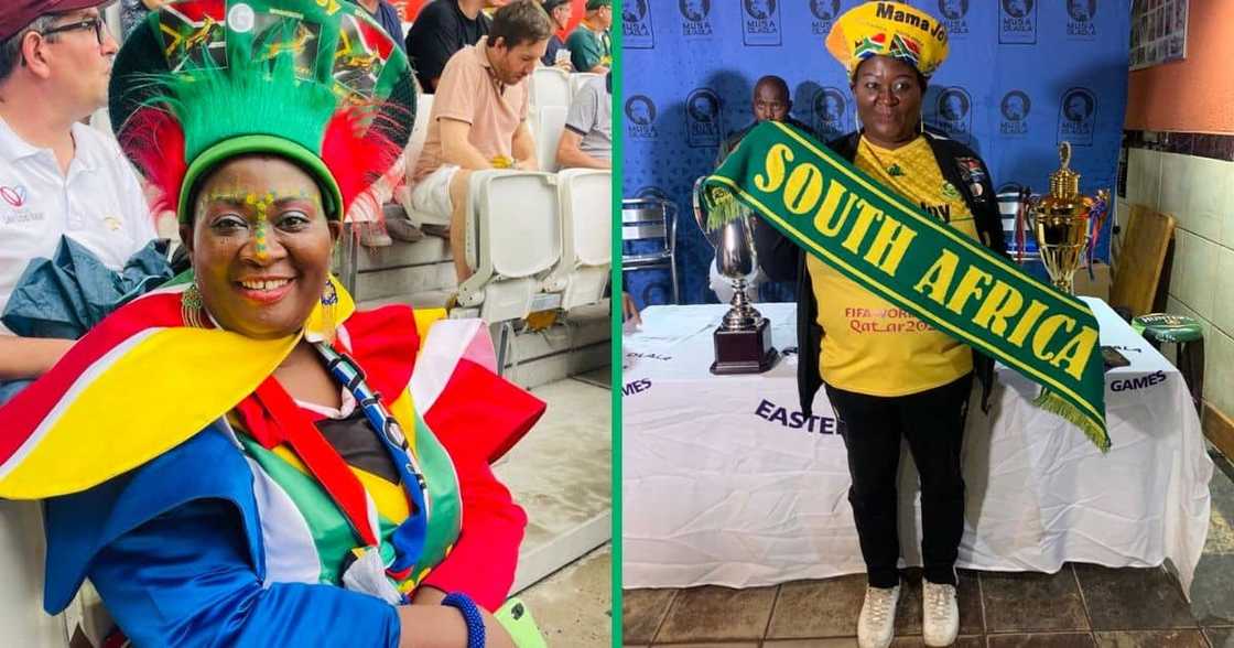 Mama Joy received a Hollard Sport Industry Award for Personality of the Year Mama Joy received a Hollard Sport Industry Award for Personality of the Year