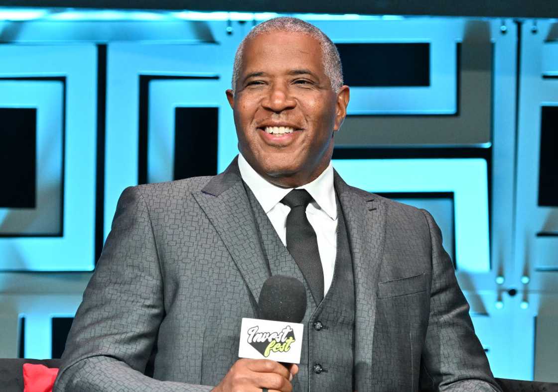 Robert F. Smith speaking on Day 2 of 2023 Invest Fest at Georgia World Congress Center