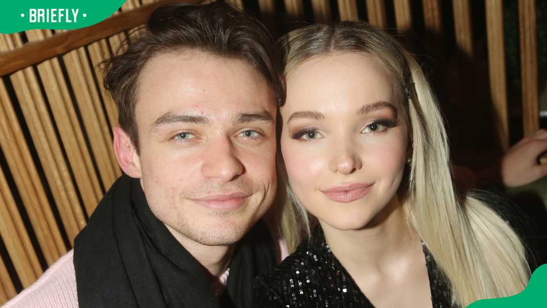 Thomas Doherty and Dove Cameron in NYC Thomas Doherty and Dove Cameron in NYC