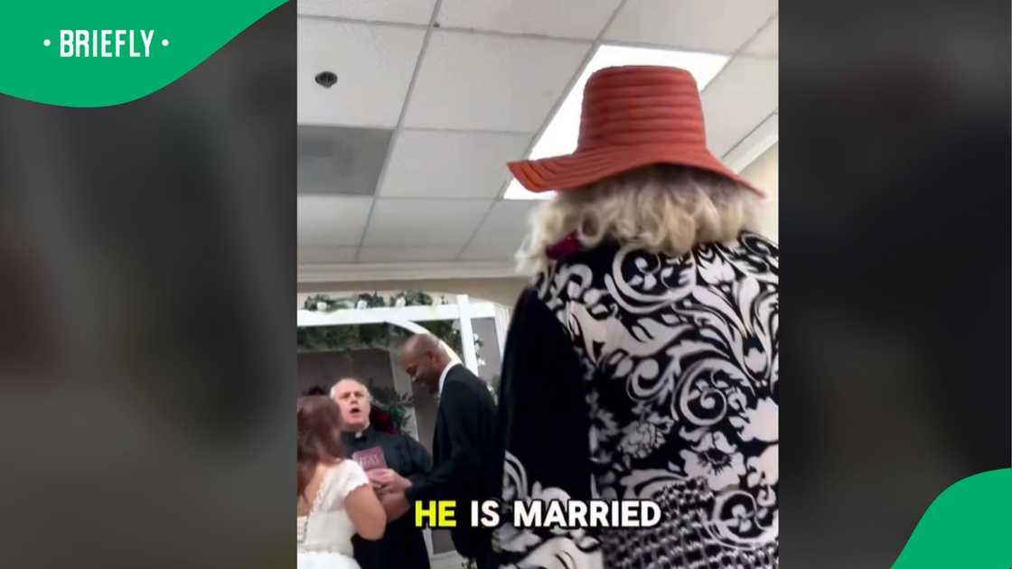 A wedding video went viral. A wedding video went viral.