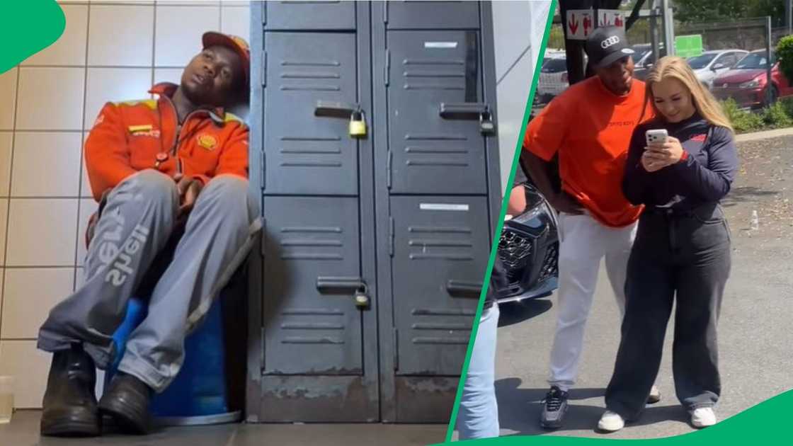 Shell petrol attendant gets Audi RS3 experience Shell petrol attendant gets Audi RS3 experience