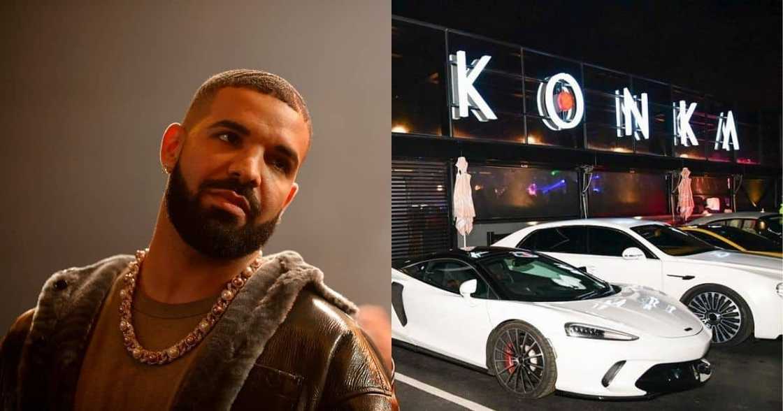 Drake, Konka, nightclub, Soweto nightclub, R20 000 tickets, viral news, trending posts, dismiss rumours Drake, Konka, nightclub, Soweto nightclub, R20 000 tickets, viral news, trending posts, dismiss rumours
