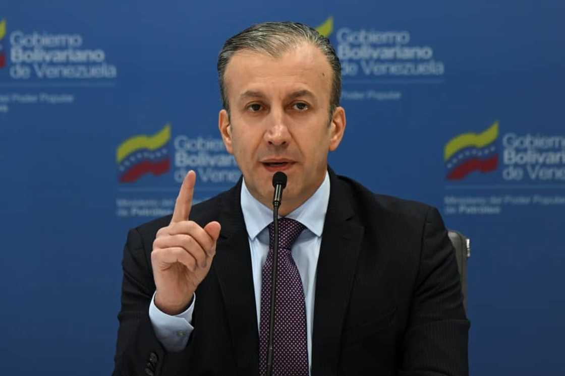 Tareck El Aissami, pictured in September 2022, has resigned as Venezuela's oil minister due to a graft investigation