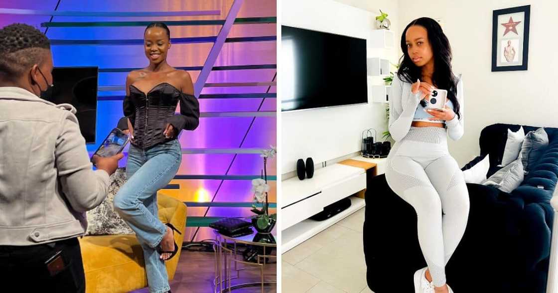 Ntando Duma posing Ntando Duma posing