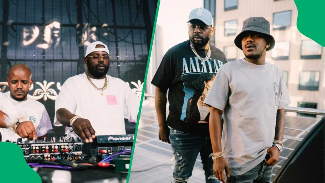 DJ Maphorisa, Kabza De Small shop at Louis Vuitton DJ Maphorisa, Kabza De Small shop at Louis Vuitton