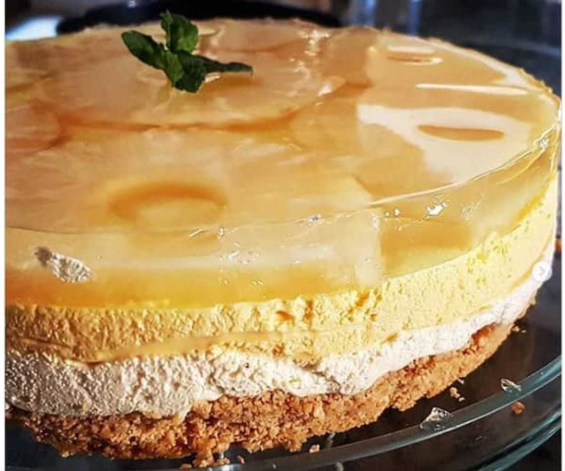 pineapple fridge tart pineapple fridge tart